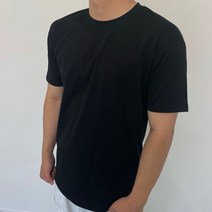 남자 머슬핏 반팔 어깨 넓어 보이는 옷 헬창옷 목안늘어나는 세미 크로스핏 무지 안비치는 티셔츠