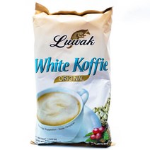 Kopi Luwak White Koffie Original (3 in １) Instant Coffee 10-ct 200 Gram (Pack of 3), 본품선택