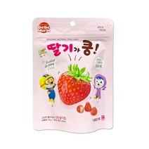 뽀롱뽀롱 뽀로로 딸기가쿵 국내산 딸기칩 100% 5개