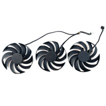 gtx980ti95MM PLD10010B12HH GPU 쿨러 팬 교체 MSI GeForce RTX 3070 Ti SUPRIM X 그래픽 비디오 카드, 03 3 PCS
