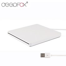 디비디플레이어 CD리더기 씨디롬 deepfox 하드 플라스틱 usb 2.0 sata 12.7mm 외부 dvd 인클로저 cddvd 광학 드라이브 용 dvdcd-rom 케이스, 검은색