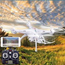 영상촬영 연습용드론 시마x5sw카메라드론 초보자용 국민드론 어린이교육용드론, 화이트+추가배터리5개+5구충전기