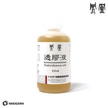 일본 봉황 아교액 250ml (아교풀 물아교), [나카가와]봉황 아교액250ml