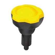 Kipp 03190-1105AL7 Thermoplastic/Steel Novo·Grip Indexing Plunger 3/8-24