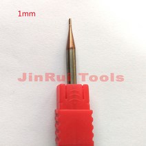 산업용 1pc 1mm hrc55 4 플루트 플랫 스퀘어 초경 엔드 밀 cnc 라우터 비트 커터 공구 나이프 프레 사