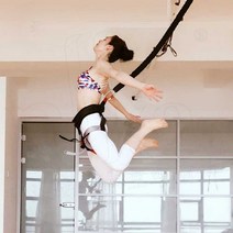 플라잉 요가 스트랩 벨트 해먹 번지 점프 훈련 로프, 미끄럼 방지 팬츠