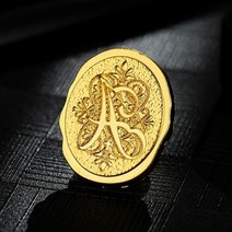실링 왁스 청첩장 스티커 씰링 스탬프 세트 26 알파벳 글자 인감 웨딩 선물 용품, A