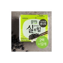풀무원 부모님 건강식 검은콩 생나또 세트(총24팩) (2팩x12개) 낫또 나토 나또 건강한식습관 실의힘 24팩, 14세트