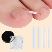 발톱 고정 커브스틱 10P 엄지발가락 틈새 팁, 5개