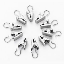 S자 고리형 집게 50P S자걸이 집게고리 클립 집게