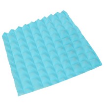 방음 스펀지 흡음판넬 흡음재 어쿠스틱 웨지 폼 판, Blue Pyramid Type