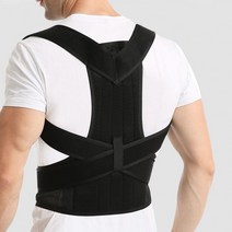 밴드 굽은등 등펴기 일자 허리고정 스트레칭기구 어깨 자세고정밴드 어깨펴기 등 바른자세밴드 체형 고정밴, 3-바른자세밴드-XL