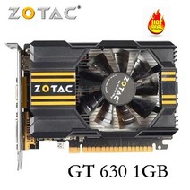 ZOTAC 그래픽 카드 지포스 128 비트 GDDR5 GDDR3 GPU 맵 NVIDIA GT630 1GD5 HDMI Dvi VGA용 1GB 2GB GT 630, [01] GT 630 1GB, 01 GT 630 1GB