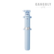 강블리 무선 셀카봉 삼각대 WS-17001, 강블리 무선 셀카봉 스카이블루