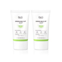 닥터지 그린마일드 업 선 플러스 50ml (SPF50+) 무기자차 선크림 1+1 썬크림 자외선 차단 원쁠원 선케어 민감성 예민한 피부 5중 보호 무기 자외선 차단제 UV A B, 1+1 2개
