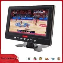 7인치 휴대용 TV DVB-T2 ATSC ISDB-T 디지털 아날로그 미니 소형 소형 자동차 TFT LCD HD 지원 USB MP4, 04 DVB-T2