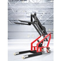 휴대용 소형 전동 승강차 운반카트 물류 지게차 다용도 하역 카트, 04. 레드 300kg