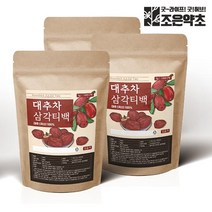 국산 대추 볶은 대추차 1g x 100티백 (대용량) x 3, 단품, 100개