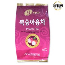 유안 자판기용 복숭아홍차 900g 분말차, 유안  자판기용 복숭아홍차 900g 분말차
