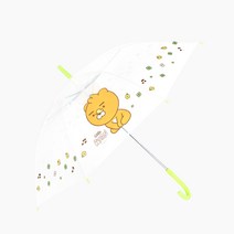 카카오프렌즈 / 리틀프렌즈 투명 우산 (라이언 어피치)
