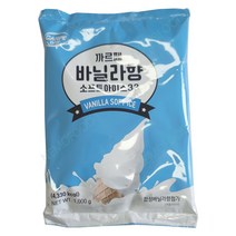 까르페 바닐라향 소프트 아이스크림 가루 33, 1개, 1kg