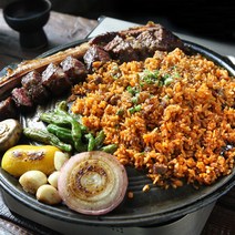 몽탄 갈비양파 볶음밥 210g 4팩 + 살얼음 무생채 김치 250g 2팩 삼각지 오프런 맛집 HMR 출시