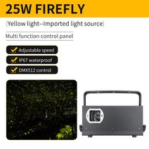 사이키 파티조명 노래방조명 조명등 간접등 RGB 레이저 무대 조명 방수 반딧불이 DMX512 DJ 프로젝터 파, 06 25W Yellow Light_01 EU 플러그