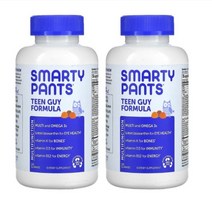 SmartyPants Teen Guy 청소년 남학생 비타민 종합영양제 아마존베스트 수험생 영양제 120구미, 120구미 2개
