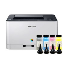 삼성 SL-C513W 컬러 레이저 무한 프린터 (정품 토너 + 리필토너키트)