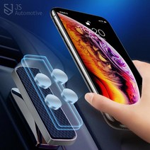 JS automotive 투싼NX4 슬림 회전 마그네틱 강력 핸드폰거치대 시야방해없는 스마트폰 홀더 악세사리 용품, 다크그레이 1P, 1개
