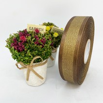 포장 리본 끈 제이제이리본 이중펄주자 15mm 25mm 20컬러 (길이 45M ) 공단리본, MX09