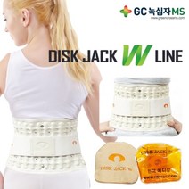 녹십자MS 디스크잭 W 허리견인기, S, 1개