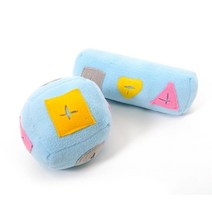 지능발달효과 생일선물용 강쥐스낵토이 강아지놀이감, 1개, 네모동글