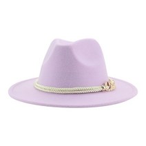 페도라 중절모 여성용 모자 Fedoras Wedding 교회 축제 장식 신사 파나마 체인 밴드 카우보이 Chapeau Femme