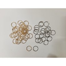 오링 공예 재료 썬캐쳐 만들기 diy 체인 평집게 자개 연결고리 모빌 부자재 마크라메, 5mm실버 오링