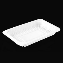 맛을담는용기 실링용기 / 줄단위 소량판매 실링용기 PC-19143 백색 - 100개 바베큐 3-5호 엔터팩 큐담 팩시스 호환 용기, 1개