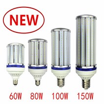 야외가로등 태양광가로등 E26E27E39 E40 2835 60W LED 전구 80W 큰 옥수수 램프 100W 가로등 야드 공장 창, 01 WHITE_14 400LED 150W E39