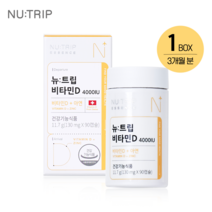 뉴트립 비타민D 4000IU 3개월/1박스