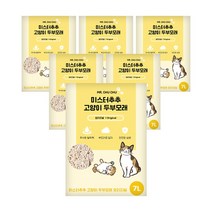 미스터추추 고양이 두부모래 7L 오리지널향, 6개