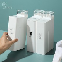 가루 액체 세탁세제 소분 리필 디스펜서 공병 1L, 상세페이지 참조