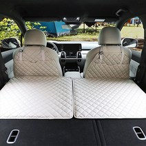 루젠 캠핑 차박 차량용 평탄화매트 확장보드, 걸이식 보드 운전석 쪽 610x430, 캘리베이지