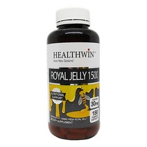 뉴질랜드 헬스윈 로얄제리 파우더 1500mg 180캡슐