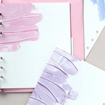 유니크 다이어리템 리필지 페인트 디자인 속지 다꾸_ 94590EA