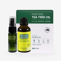 268161 써스데이플렌테이션 티트리 오일 50ml 기획세트 정품 EWG그린등급 비건