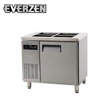 에버젠 간냉식 받드테이블(900) 1도어 UDS-9BIE 반찬냉장고 올스텐 디지털, 1층까지 배송