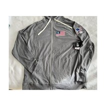 NY 양키스 뉴에라 ZIP 후드티 LIGHTWEIGHT 운동복 2XL USA FLAG MLB 야구