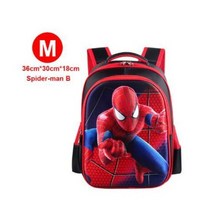 뜨거운 캡틴 아메리카 소년 소녀 어린이 유치원 학교 가방 십대 어린이 스파이더 맨 Schoolbags 학생 배낭 학생 책가방