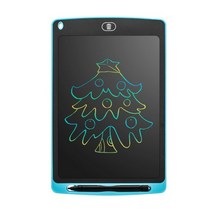 액정타블렛 소년 소녀 장난감 8.5 인치 다채로운 그리기 태블릿 lcd 화면 쓰기 태블릿 조기 학습 그리기 태블릿 필기 패드, 파란색