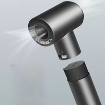 휴대용 드라이기 무선 충전식 캠핑용 가정용, 드라이기 + 예비배터리