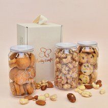 수제 쿠키 선물세트 디저트 선물 간식 답례품 결혼식 돌잔치 어린이집 시보해제 고급 선물, 캔디드캐슈, 단품, 1개